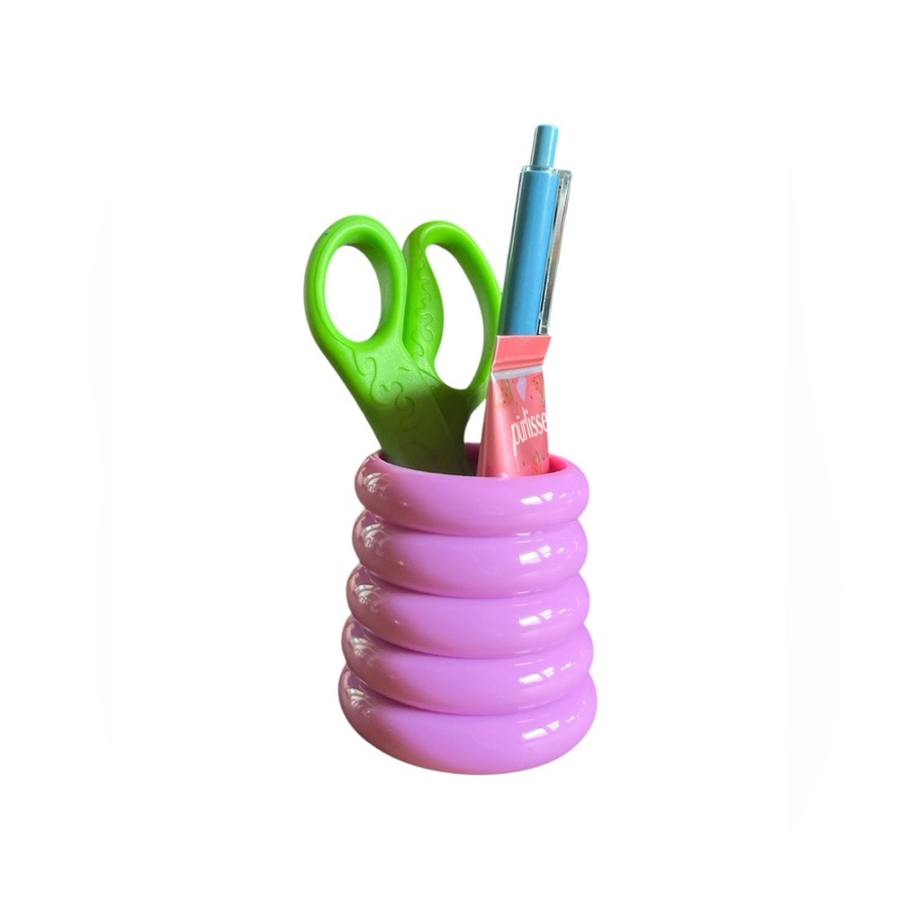 Pink Spiral Multi-Use Holder